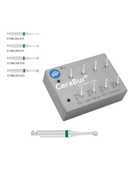 Fresas Cerabur CA Redonda Cerámica Set Intro Fresero 8 uds.