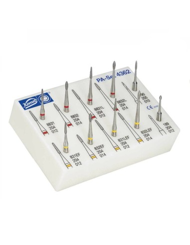 Fresas Periodoncia Set Fresero 10 unidades
