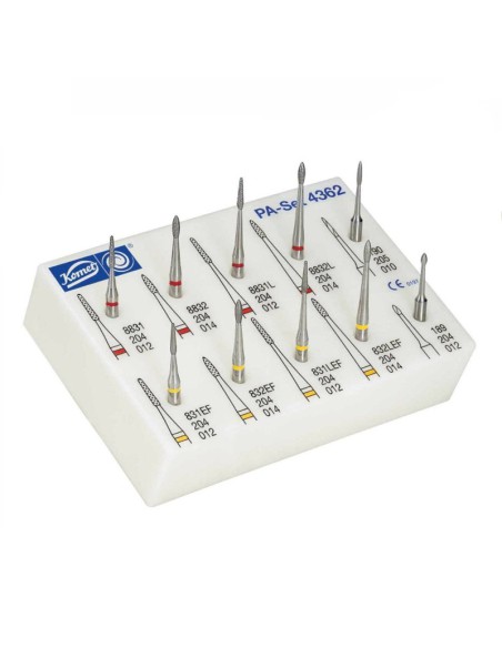 Fresas Periodoncia Set Fresero 10 unidades