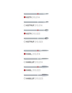 Fresas Set 4656 Periimplantes 8 uds 2