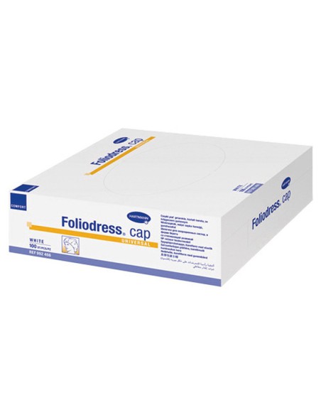Gorros Desechables Foliodress Cap Blancos 100 uds.