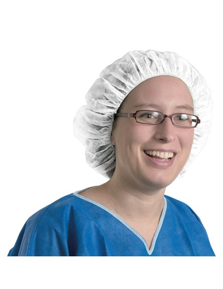 Gorros Desechables Foliodress Cap Blancos 100 uds.