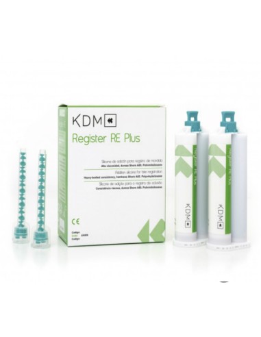 Register RE Plus Silicona de Adición 2x50 ml + puntas