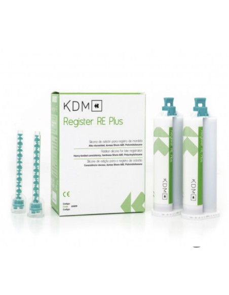 Register RE Plus Silicona de Adición 2x50 ml + puntas
