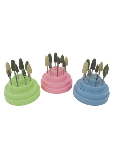 Set de Repasado Completo con Fresero 9 Pulidores y Fresas