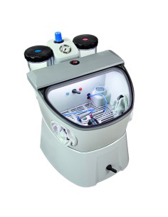 Chorreadora de Arena Eclipse II-T Cabina ABS y Pistola Estática