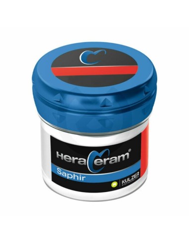 Cerámica Recubrimiento HeraCeram Saphir Dentine Bleach D BL3 bote 100g.