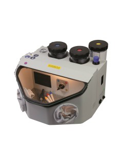 Chorreadora de Arena Constellation III Painted con LED, Pistola de Soplado y 3 Vasos Mestra