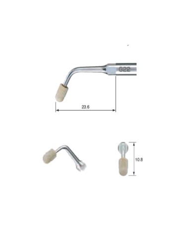 Punta Ultrasonidos G22 Scaler NSK Tipo Satelec 1 unidad