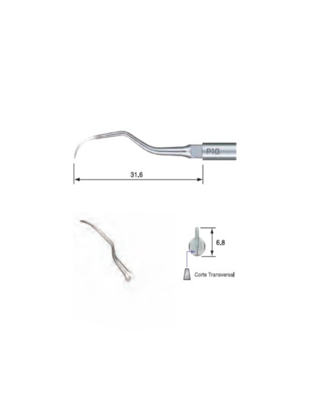 Punta Ultrasonidos P10 Periodoncia NSK Tipo Satelec 1 unidad