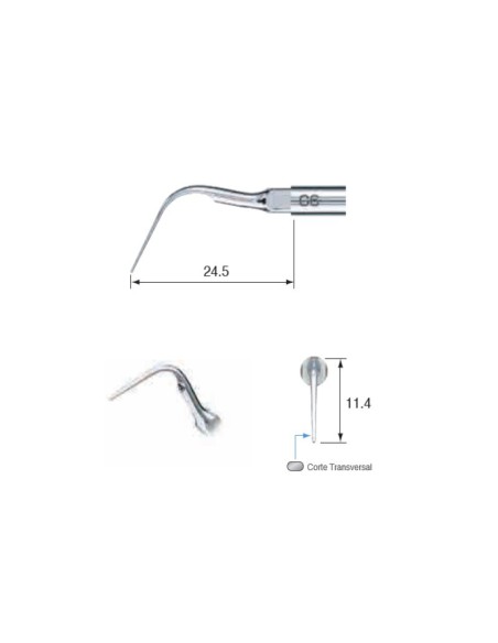 Punta Ultrasonidos NSK Escarificación Tipo EMS