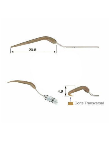 Punta Ultrasonidos V-P11L Perio Juego 3 unidades