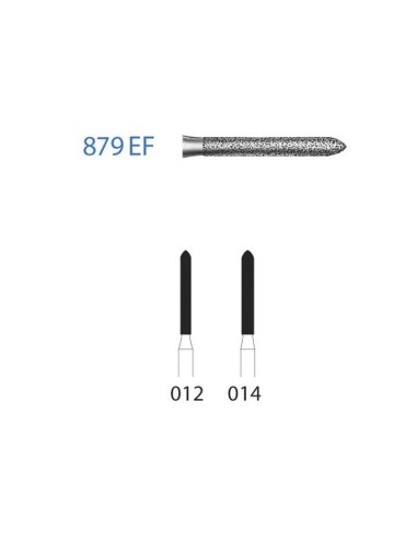 879EF Fresa Diamante Lanza Grano Superfino FG