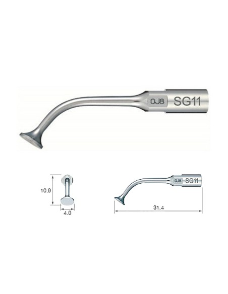 Punta Ultrasonidos para Membrana del Seno VarioSurg Cirugía Ósea 1 unidad