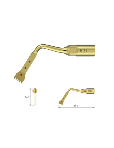 Kit Puntas Ultrasonidos VarioSurg Elevación de Seno 6 uds