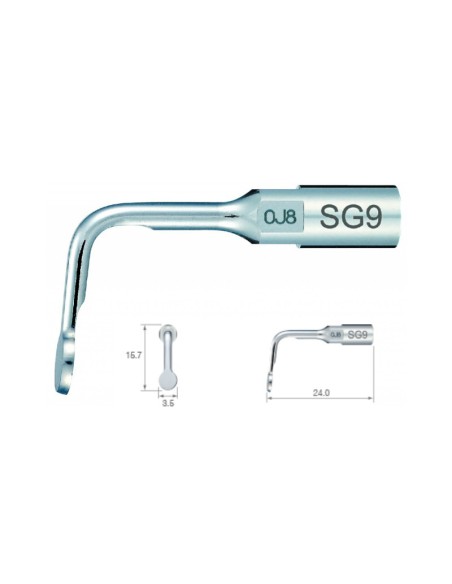 Kit Puntas Ultrasonidos VarioSurg Elevación de Seno 6 uds