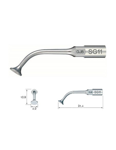 Kit Puntas Ultrasonidos VarioSurg Elevación de Seno 6 uds