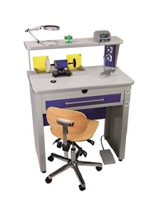 Mesa de Trabajo Metálica 1 Puesto para Repasado