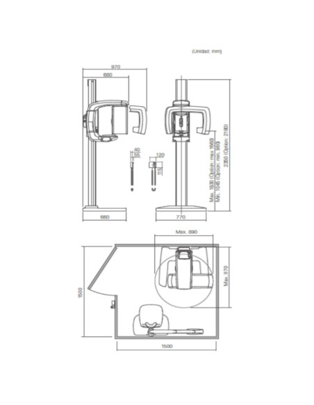 Veraview IC5-HD Unidad de Rayos-X Panorámica