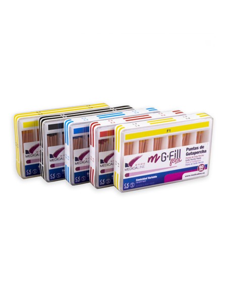 mg Fill Flex Puntas de Gutapercha mConic Flex 60uds.
