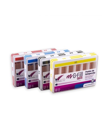 mg Fill Easy Puntas de Gutapercha mConic Easy 60uds.