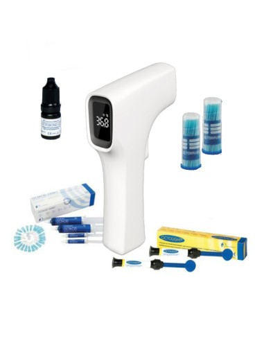 Termómetro Clínico Pack con Octacid Jumbo, Octolight, Octobond y Octobrush