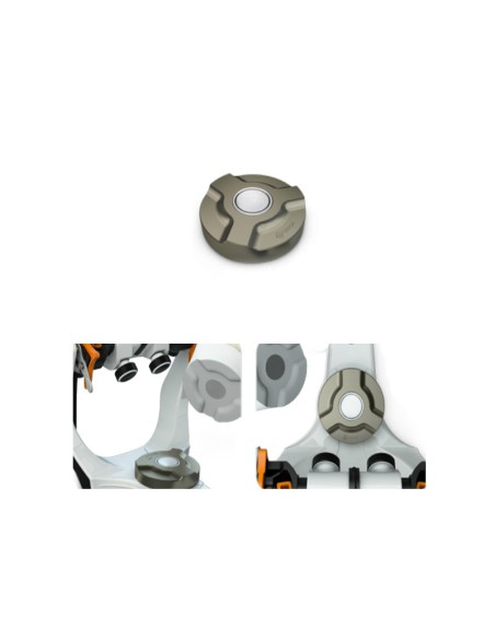 Placa de Montaje Magnética para Articulador Facial Arquímedes