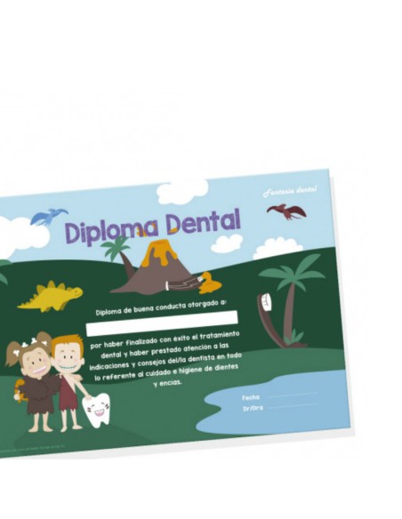 Diploma Dental del Buen Paciente Paquete Surtido 20 uds.