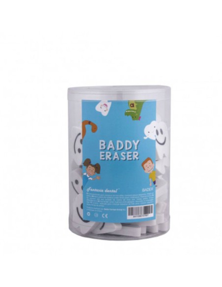 Goma de Borrar Baddy Odontopediatría 50 uds.