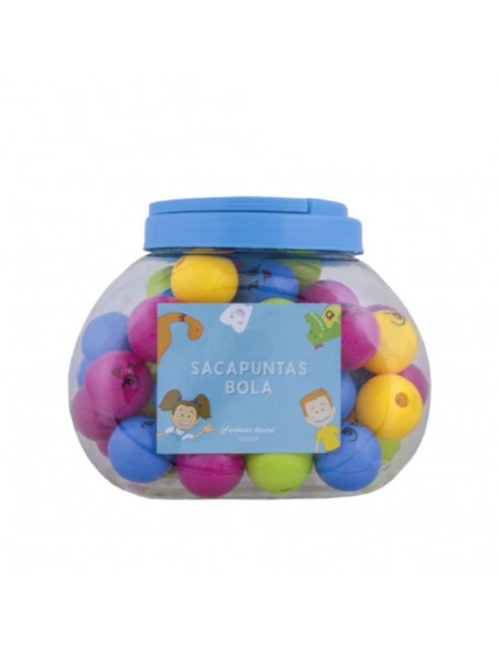 Sacapuntas Bola Odontopediatría 48 uds.