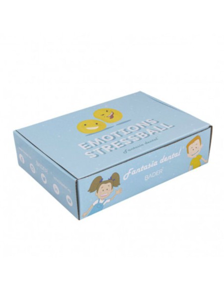 Bola Emoji Antiestrés Caja 12 unidades