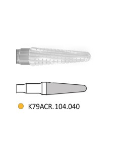 Fresa Cerámica K79ACR.104.040 Acrílicos Lanza 5 uds