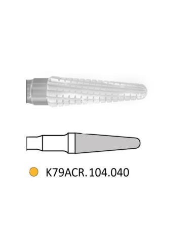 Fresa Cerámica K79ACR.104.040 Acrílicos Lanza 5 uds
