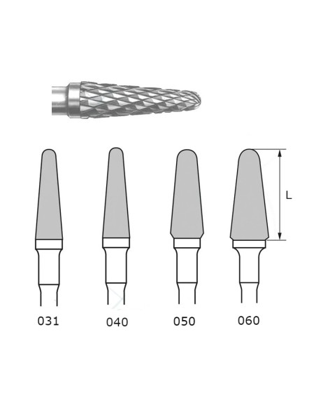 Fresa Carburo H79E.104 PM Lanza 5 uds