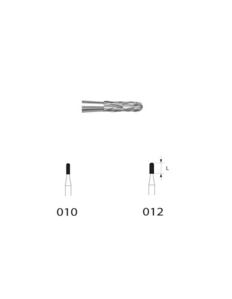 Fresa Carburo H4MCL.314 Turbina Clínica 5 uds