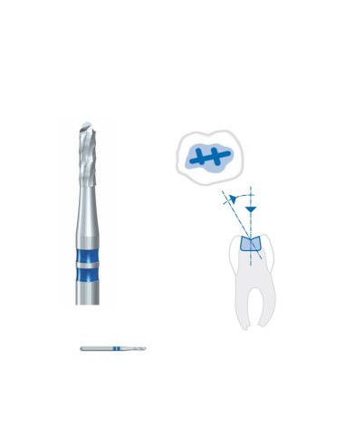 Fresa Carburo FG H32.314.012 Clínica Removedor de Amalgama 5 uds