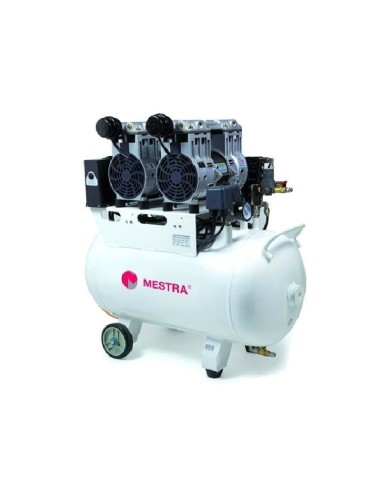 Compresor Mestra a Pistón Seco, SIN secador, Calderín 50 Litros