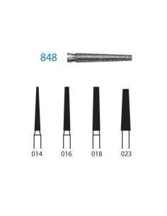 Fresa FG Diamante 848.314 Fino Cónico 5 uds