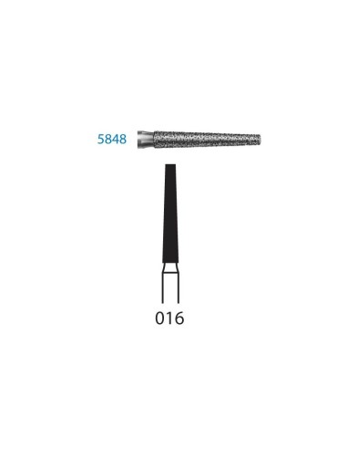 Fresa FG Diamante 5848.314.016 Super Grueso Cónico 5 uds
