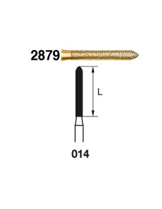Fresa Diamante FG 2879.314.014 Serie 2000 Clínica 5 uds