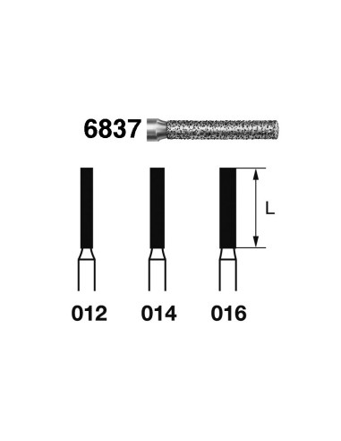 Fresa Diamante 6837.314 FG Clínica