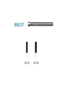 Fresa Diamante 8837.314 FG Clínica Grano Fino 5 uds