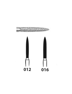Fresa Diamante 863.104 PM Laboratorio Llama 5 uds