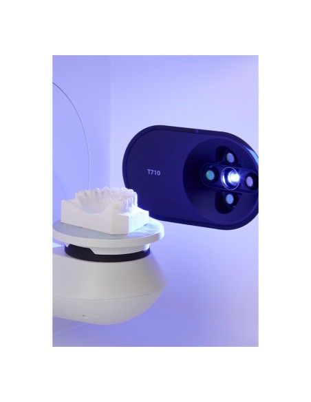 Escáner Dental Laboratorio T710 CAD CAM 4 Cámaras 4µm
