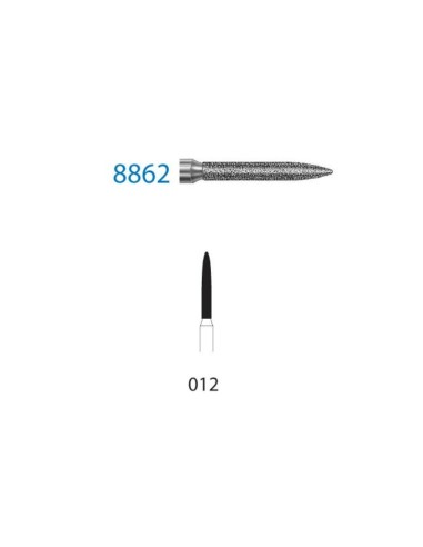 Fresa Diamante Clínica CA 8862.204.012 Fino Llama 5 uds