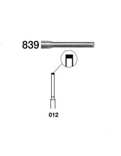 Fresa Diamante 839.314.012 Clínica Turbina 5 uds