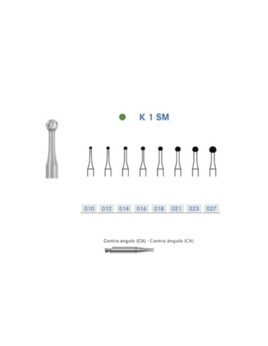 Fresa Redonda Cerabur Cerámica CA Caja 5 unidades
