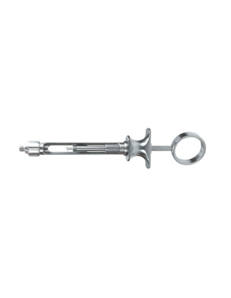 Jeringa para Ampolla 1,8ml Inox con Cabeza Desmontable