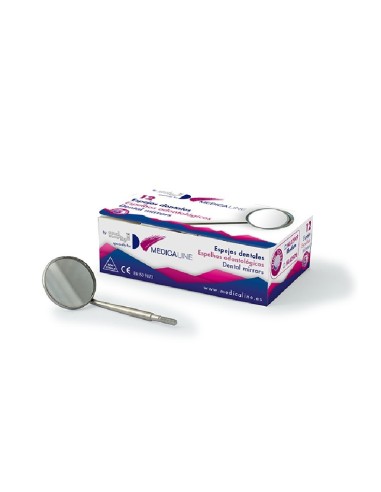 Espejo Dental n. 5 Rosca Europea 24mm Caja 12uds.