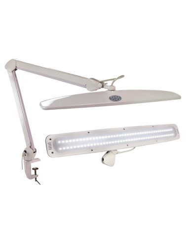 Lámpara 84 LEDs Intensidad Regulable con Pinza de Sujeción